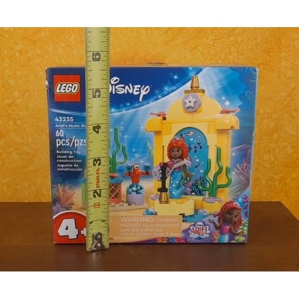 Lego Disney 43235 Ariel's Music Stage Building Toy NIB 60 pieces Little Mermaid - Picture 8 of 8